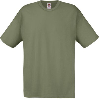 Camiseta algodón cuello redondo Classic Olive 3XL