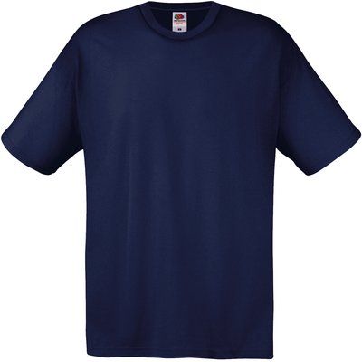 Camiseta algodón cuello redondo Deep Navy 3XL