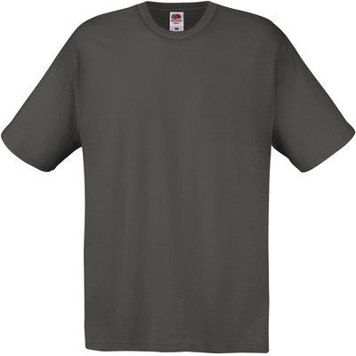 Camiseta algodón cuello redondo Light Graphite XXL