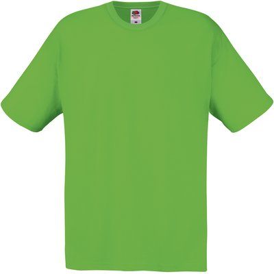 Camiseta algodón cuello redondo Lime L