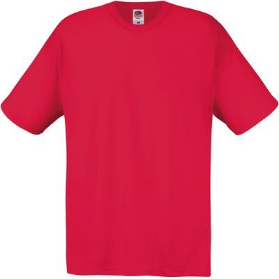 Camiseta algodón cuello redondo Red S