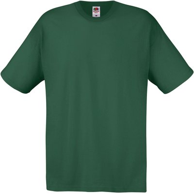 Camiseta algodón cuello redondo Verde S