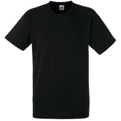 Camiseta de algodón estilo clásico Black M