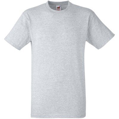 Camiseta de algodón estilo clásico Heather Grey M