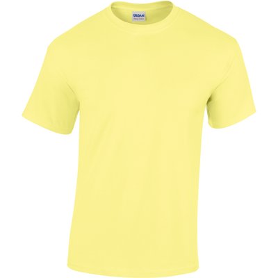 Camiseta algodón hombre Amarillo 3XL