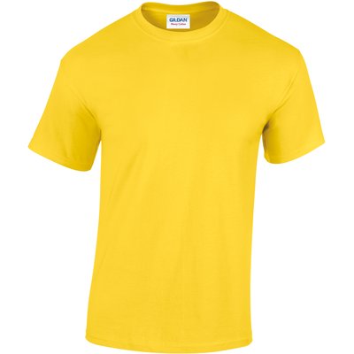 Camiseta algodón hombre Amarillo L