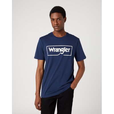 Camiseta algodón con logo Wrangler