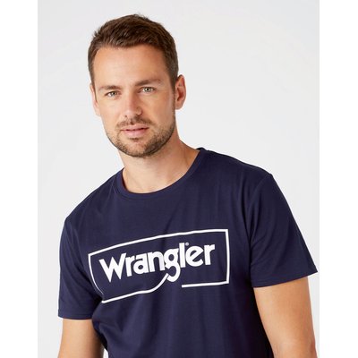 Camiseta algodón con logo Wrangler