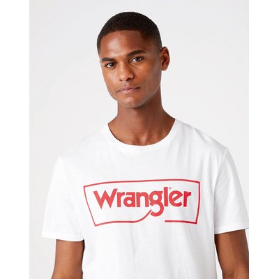 Camiseta algodón con logo Wrangler