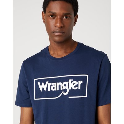 Camiseta algodón con logo Wrangler