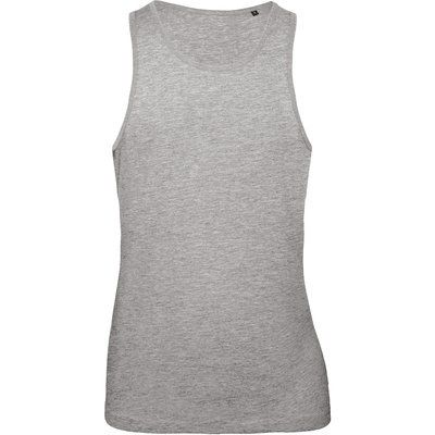 Camiseta algodón sin mangas hombre Sport Grey L