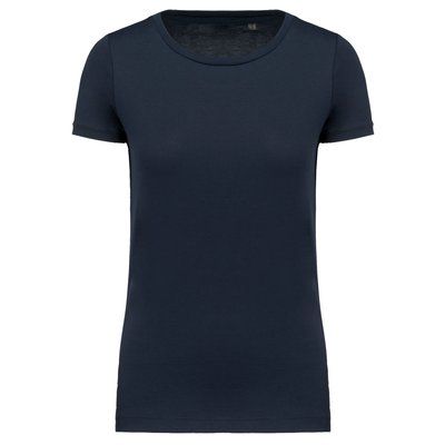 Camiseta algodón mujer Azul M