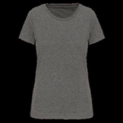 Camiseta algodón mujer Grey Heather L