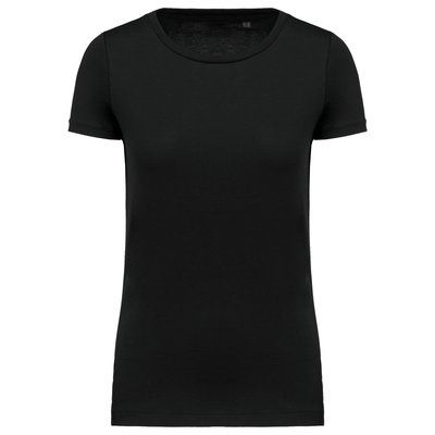 Camiseta algodón mujer Negro S