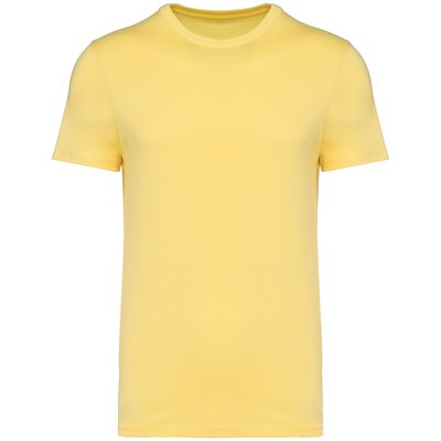 Camiseta algodón orgánico ajustado Amarillo L