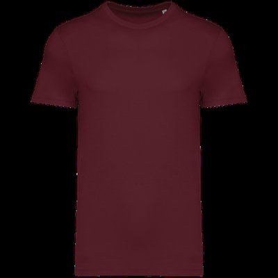 Camiseta algodón orgánico ajustado Dark Cherry 5XL