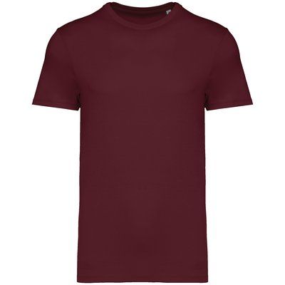 Camiseta algodón orgánico ajustado Dark Cherry XS