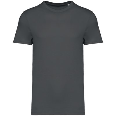 Camiseta algodón orgánico ajustado Gris S