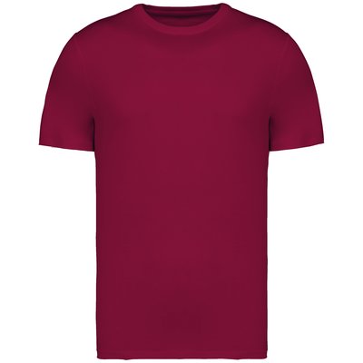 Camiseta algodón orgánico ajustado Rojo 4XL