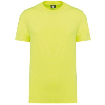 Camiseta algodón orgánico cuello redondo Amarillo S