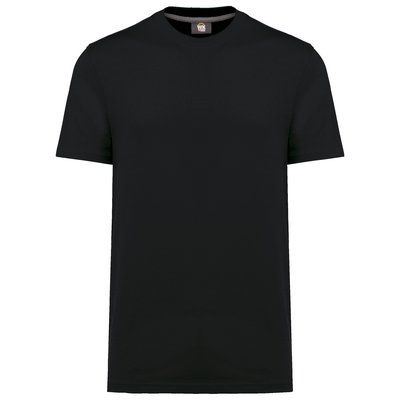 Camiseta algodón orgánico cuello redondo Black XS