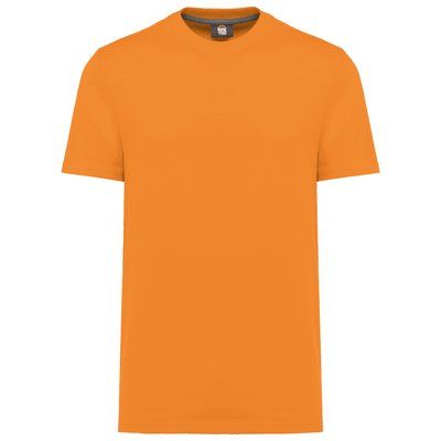 Camiseta algodón orgánico cuello redondo Fluorescent Orange XL