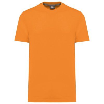 Camiseta algodón orgánico cuello redondo Naranja 4XL