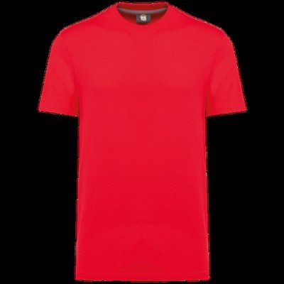 Camiseta algodón orgánico cuello redondo Red 3XL