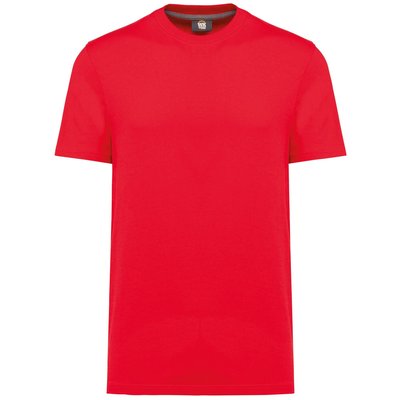 Camiseta algodón orgánico cuello redondo Rojo XXL