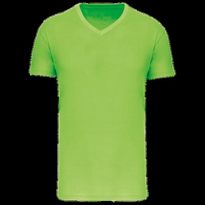 Camiseta algodón orgánico hombre Lime M