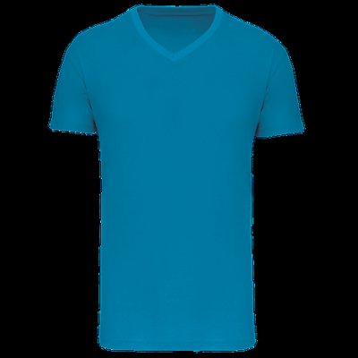 Camiseta algodón orgánico hombre Tropical Blue 3XL