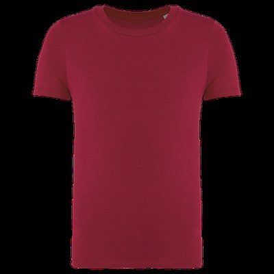 Camiseta algodón orgánico infantil Hibiscus Red 12/14 ans