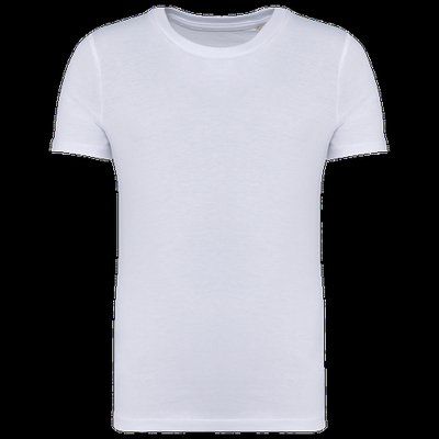 Camiseta algodón orgánico infantil White 10/12 ans