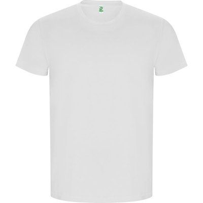 Camiseta Algodón Orgánico Manga Corta Blanco S