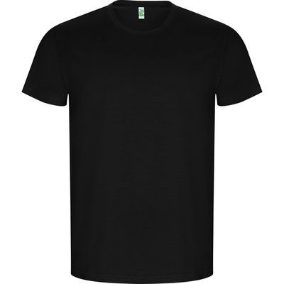 Camiseta Algodón Orgánico Manga Corta Negro 11/12