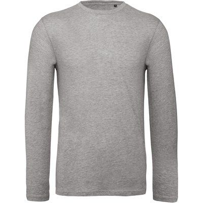 Camiseta algodón orgánico manga larga hombre Sport Grey M