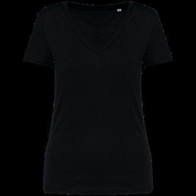 Camiseta algodón orgánico mujer Black XL