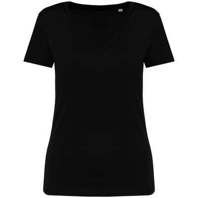 Camiseta algodón orgánico mujer Black XS