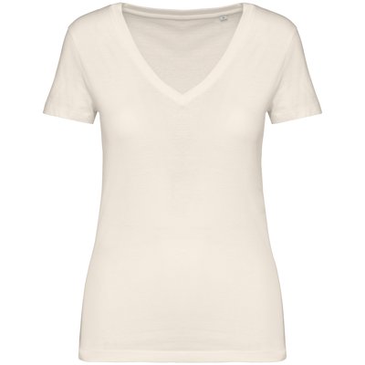 Camiseta algodón orgánico mujer Blanco XL