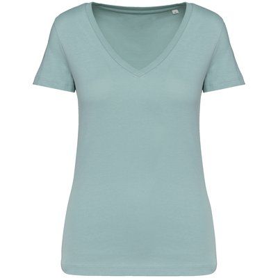 Camiseta algodón orgánico mujer Jade Green XL