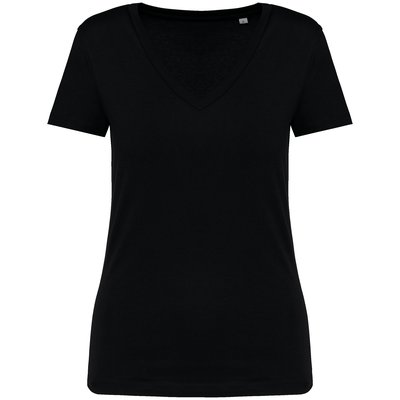 Camiseta algodón orgánico mujer Negro S