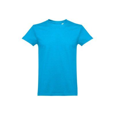 Camiseta Algodón Regular Fit Azul aqua XXL