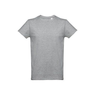 Camiseta Algodón Regular Fit Gris claro matizado M