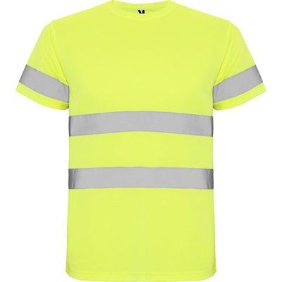 Camiseta Alta Visibilidad Amarillo Fluor S