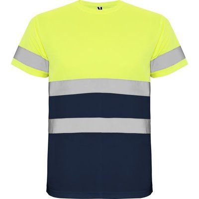 Camiseta Alta Visibilidad MARINO/AMARILLO FLUOR 2XL