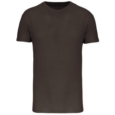 Camiseta amplia estilo tubular Marrón S