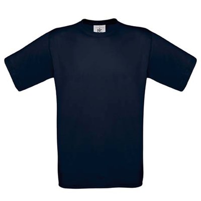 Camiseta amplia niños 100% algodón Azul 5/6 ans