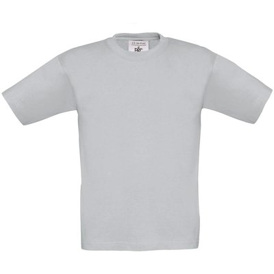 Camiseta amplia niños 100% algodón Gris 3/4 ans