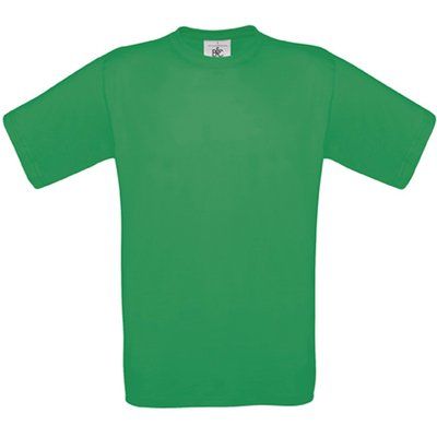 Camiseta amplia niños 100% algodón Kelly Green 7/8 ans