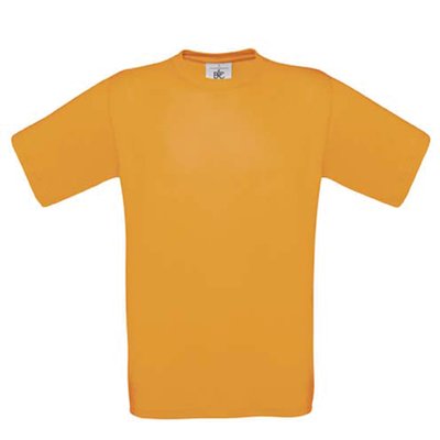 Camiseta amplia niños 100% algodón Naranja 12/14 ans